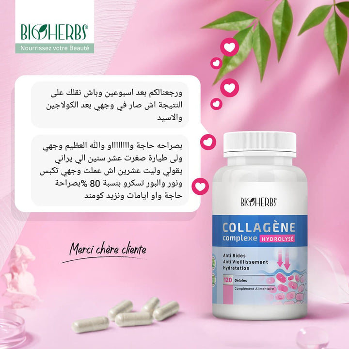 Collagène Complexe - BioHerbs Tunisie