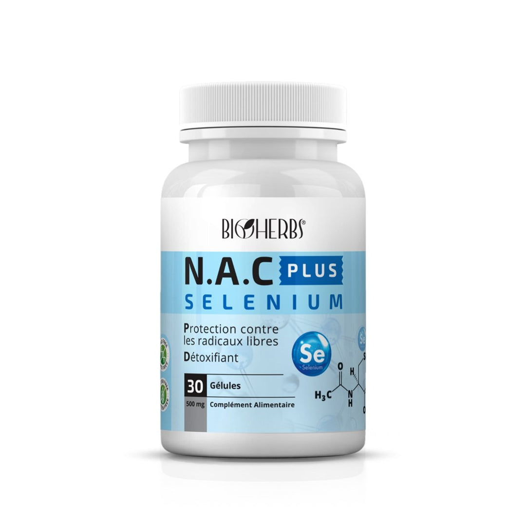 N.A.C + Sélénium - BioHerbs Tunisie