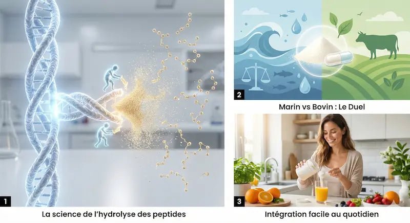 Supplémentation en collagène en 2026 : Guide scientifique des dosages