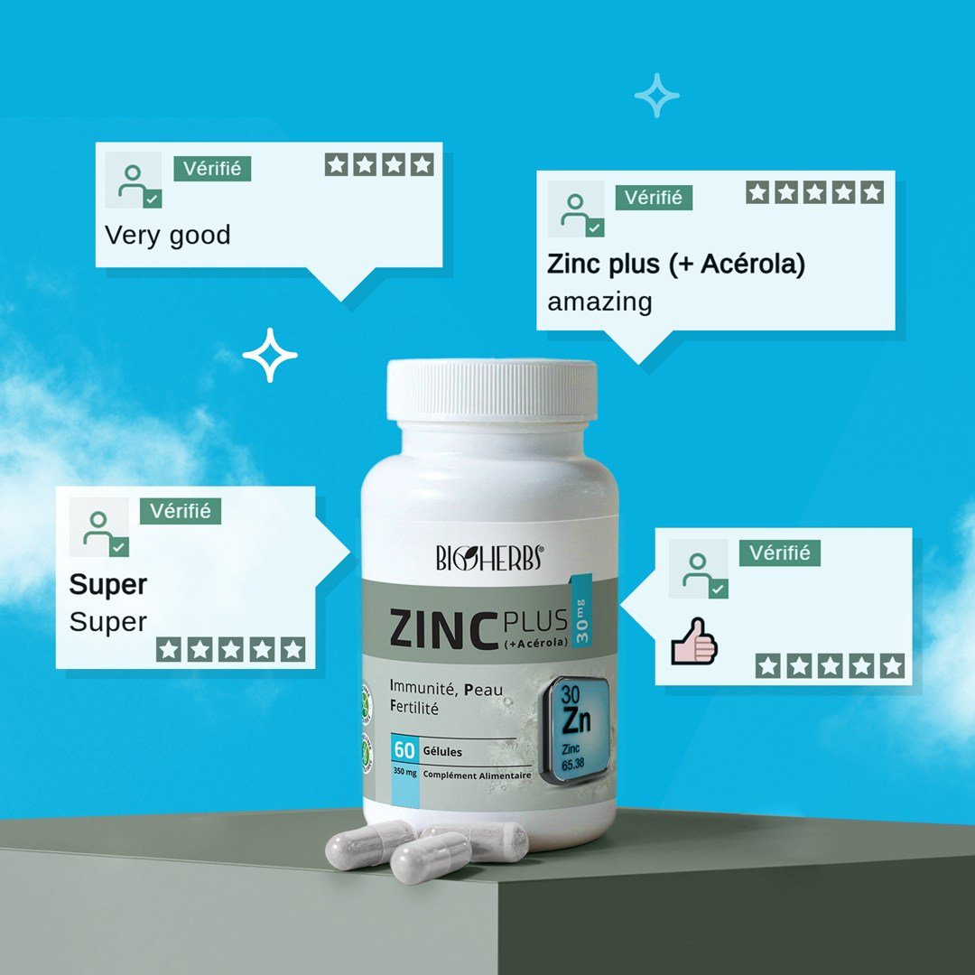 Zinc plus (+ Acérola)