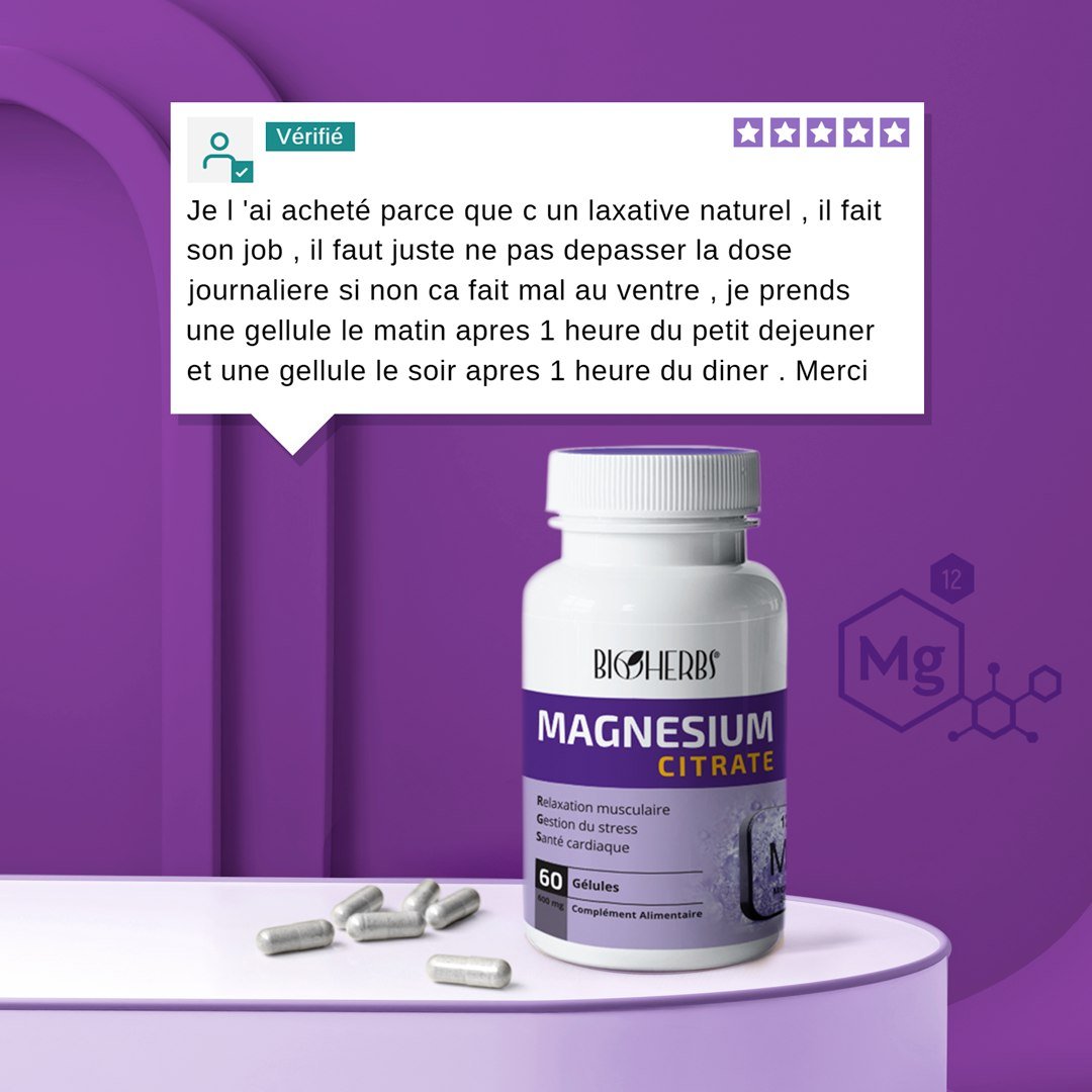 Magnésium citrate