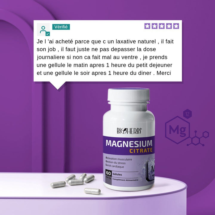 Magnésium citrate