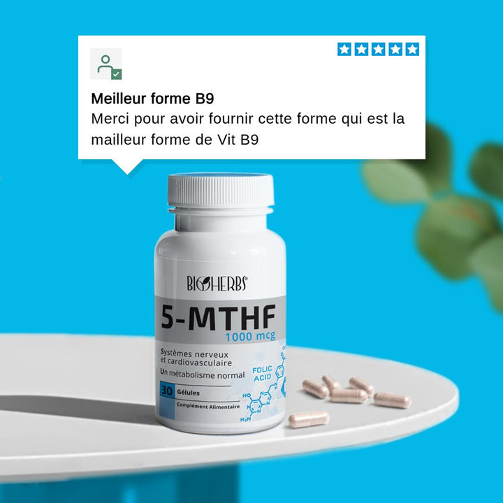 5-MTHF : Vitamine B9