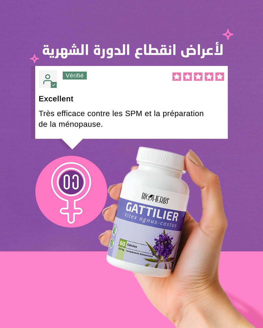 Gattilier – Vitex عشبة كف مريم