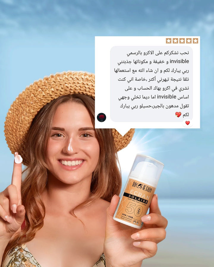 ÉCRAN SOLAIRE ANTI AGE ANTI-TACHES