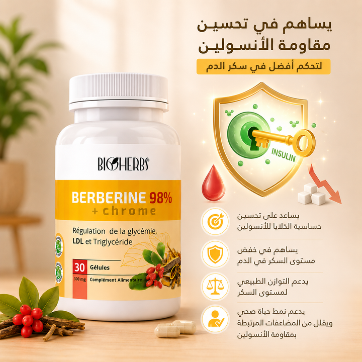 Berberine 98% + Chrome