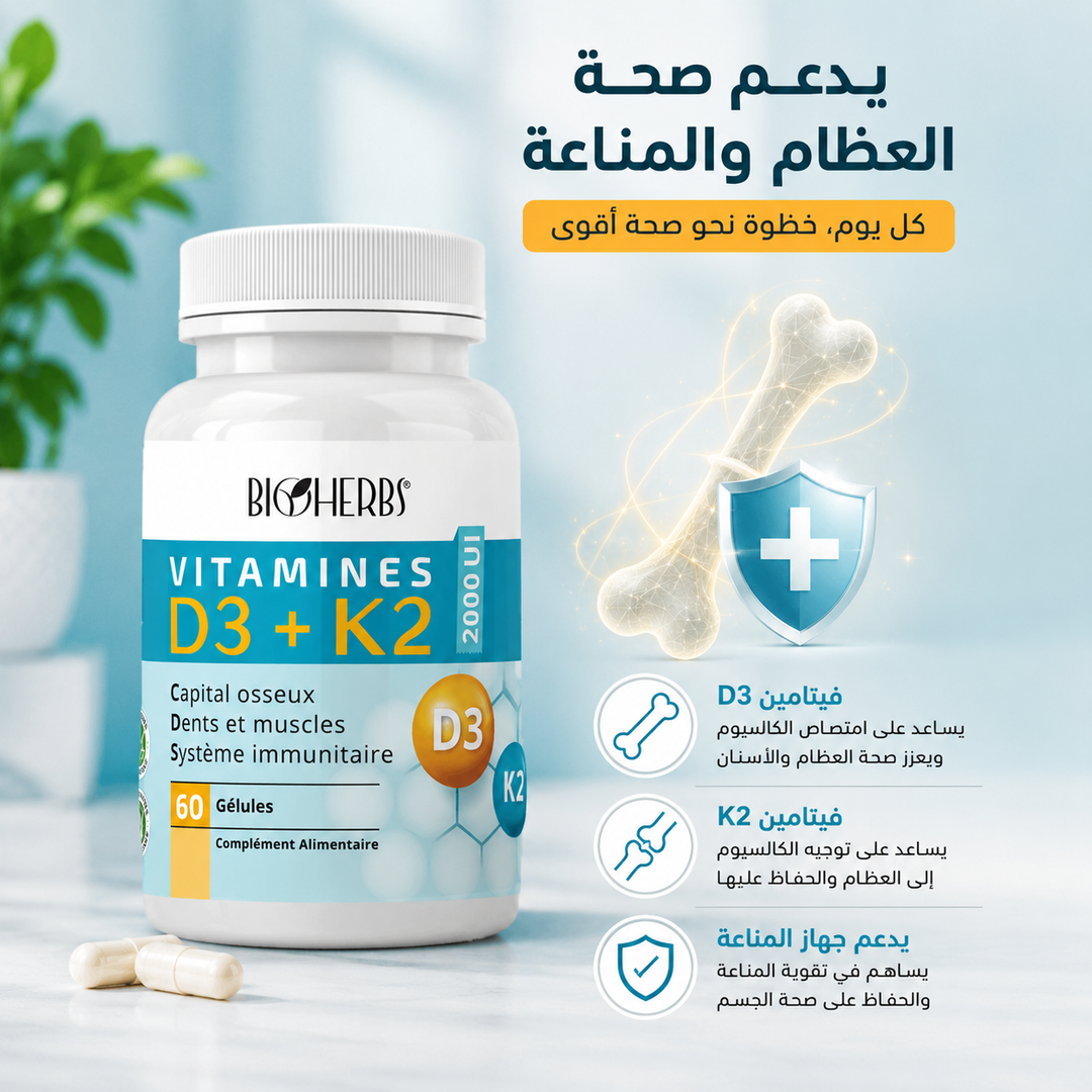 Vitamines D3+K2