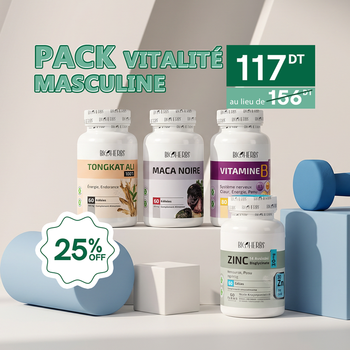 Pack Vitalité Masculine