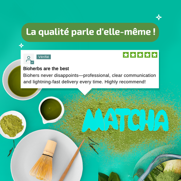 Matcha Organique (100g)- BioHerbs