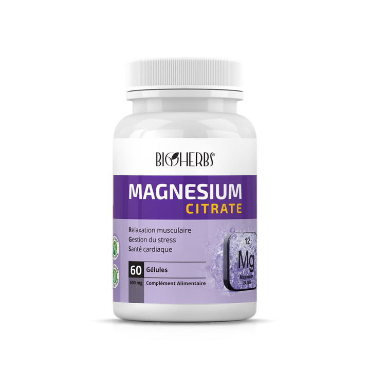 Magnésium citrate - BioHerbs Tunisie